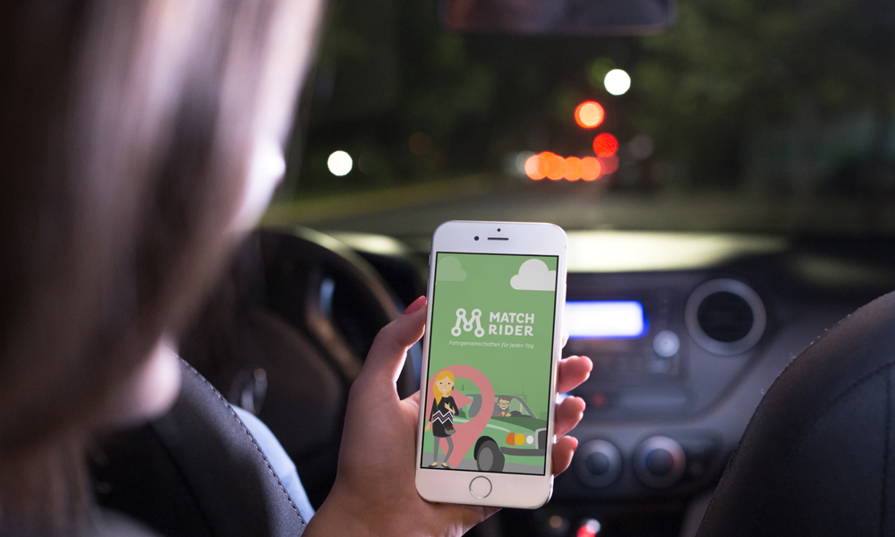 MatchRider GO - innovative car-sharing startup