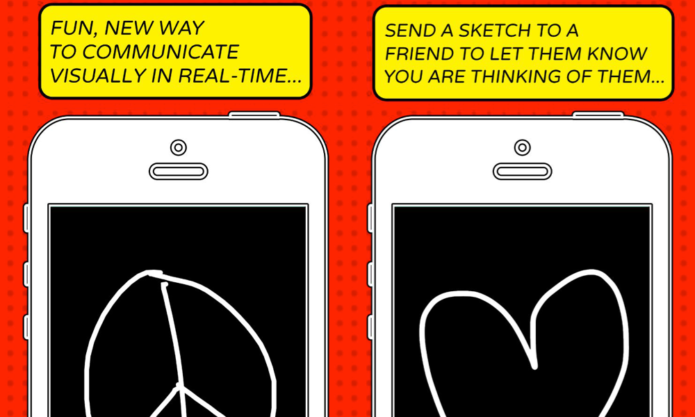 Sketch - real-time sketch communication